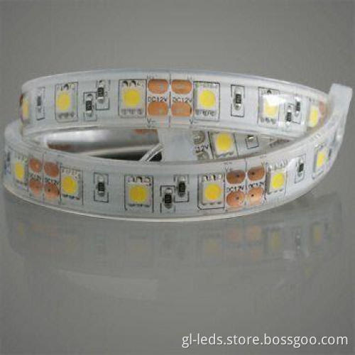 Flexible LED Strip with 12V/24V DC Input Voltage, Measures 5,000 x 10mm and 5,000 x 12mm